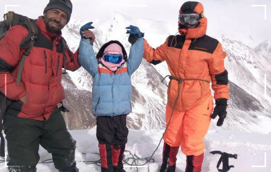 Youngest Superstar to Scale 7,000-Meter Top 4 10-Year-Old-Pakistani-Young-Girl