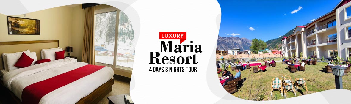 Maria Resort Kalam 4Days 3Nights Tour Maria Resort Kalam 4Days 3Nights Tour