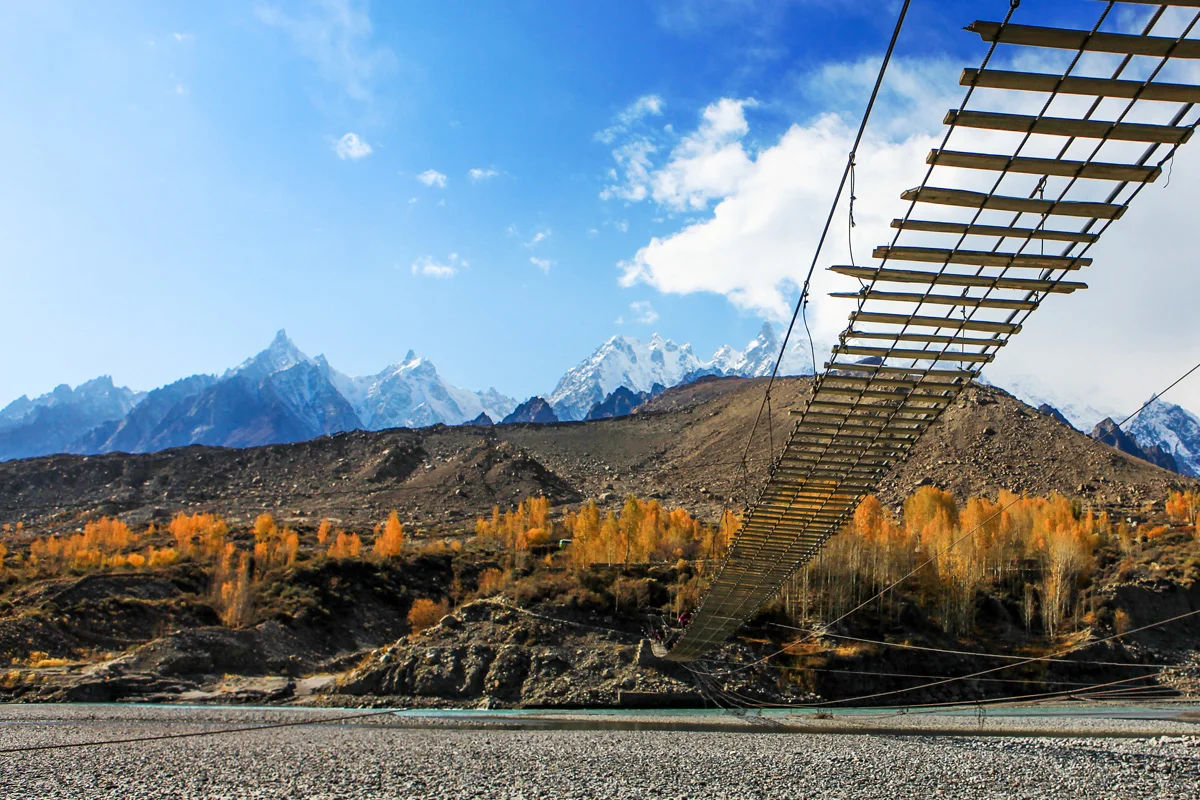 Top Places To Visit in Hunza Valley 20 Top Places To Visit in Hunza Valley - Hussaini Suspension Bridge - Pakistan Tour n Travel